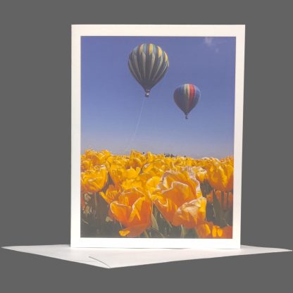 Yellow Tulips Greeting Card