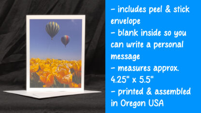 Yellow Tulips Greeting Card - Image 2