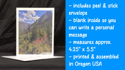 Wallowa-Whitman Greeting Card - Image 2