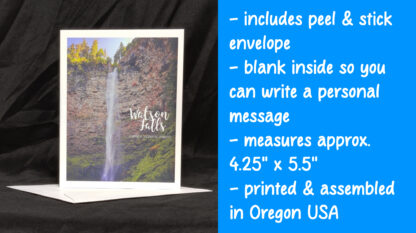 Watson Falls Greeting Card - Image 2
