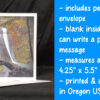Wolf Creek Falls Greeting Card 1 - Image 2