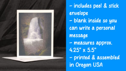 Yakso Falls Greeting Card - Image 2