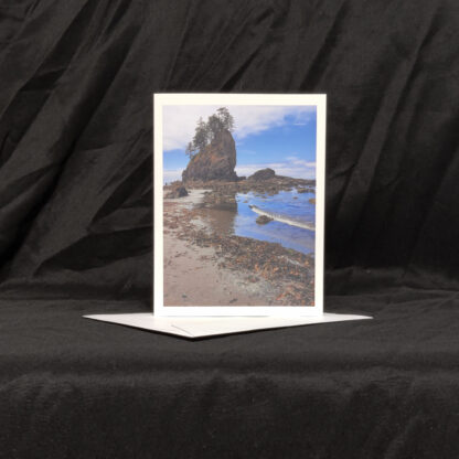 Second Beach Greeting Card - Image 3