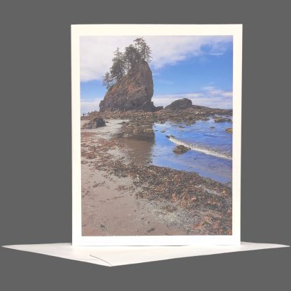 Second Beach Greeting Card