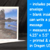 Second Beach Greeting Card - Image 2