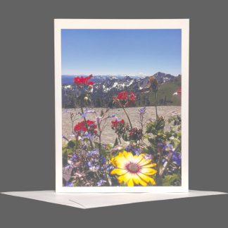 Crystal Mountain Greeting Card