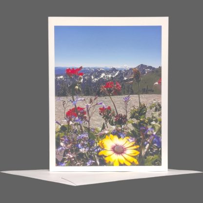 Crystal Mountain Greeting Card