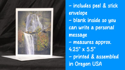 Falls Creek Falls Greeting Card - Image 2