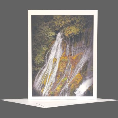 Panther Creek Falls Greeting Card