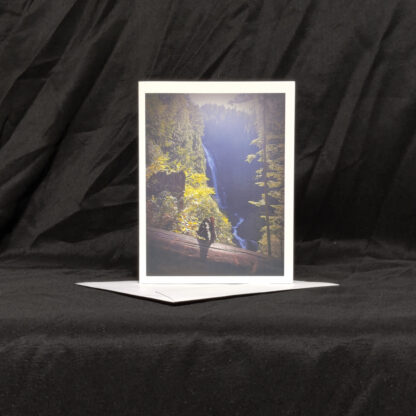 Wallace Falls Greeting Card - Image 3