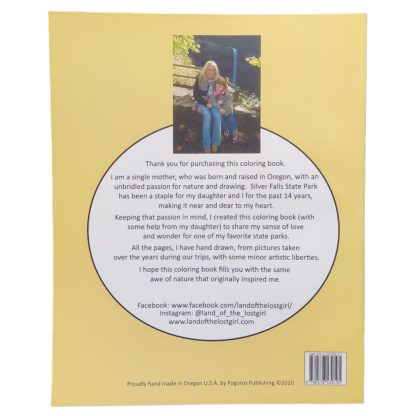 Silver Falls State Park Coloring Book - Image 2