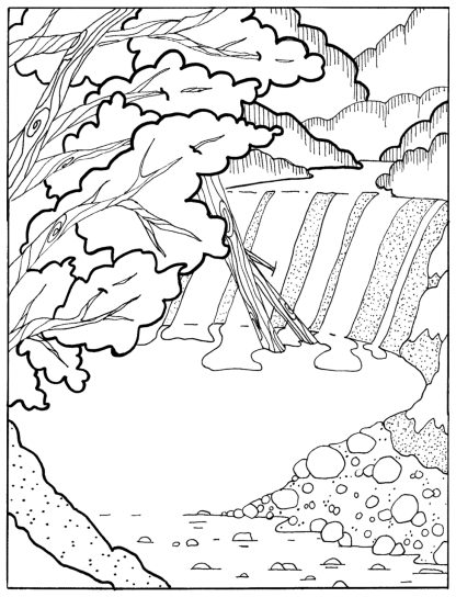 Silver Falls State Park Coloring Book - Image 6