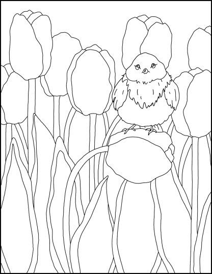 Tulip Adventure Coloring Book - Image 6