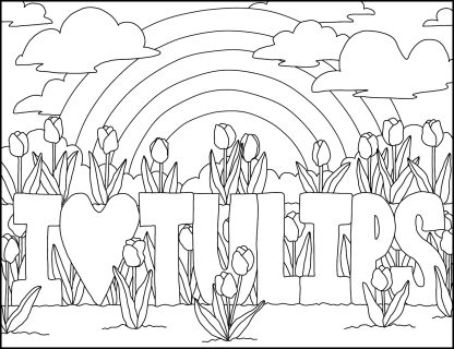 Tulip Adventure Coloring Book - Image 7