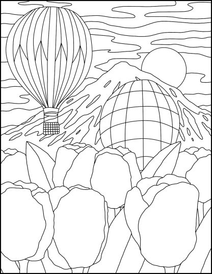 Tulip Adventure Coloring Book - Image 8