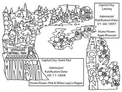 U.S. National Parks Coloring Book - Image 6