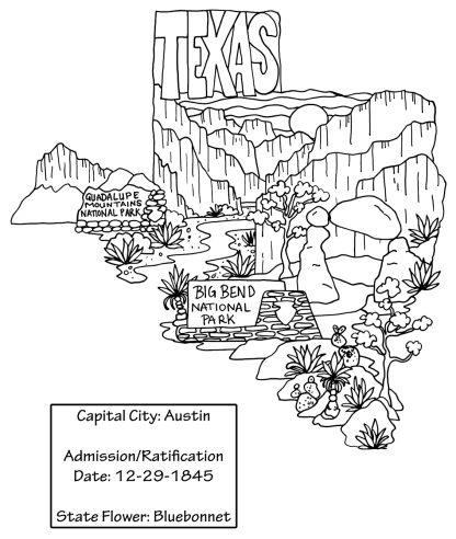 U.S. National Parks Coloring Book - Image 7