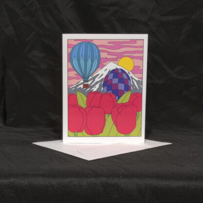 Hot Air Balloons Greeting Card - Image 3