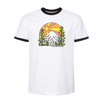 Mount Hood T-Shirt (Black/White)
