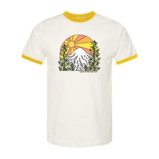 Mount Hood T-Shirt (Yellow/White)